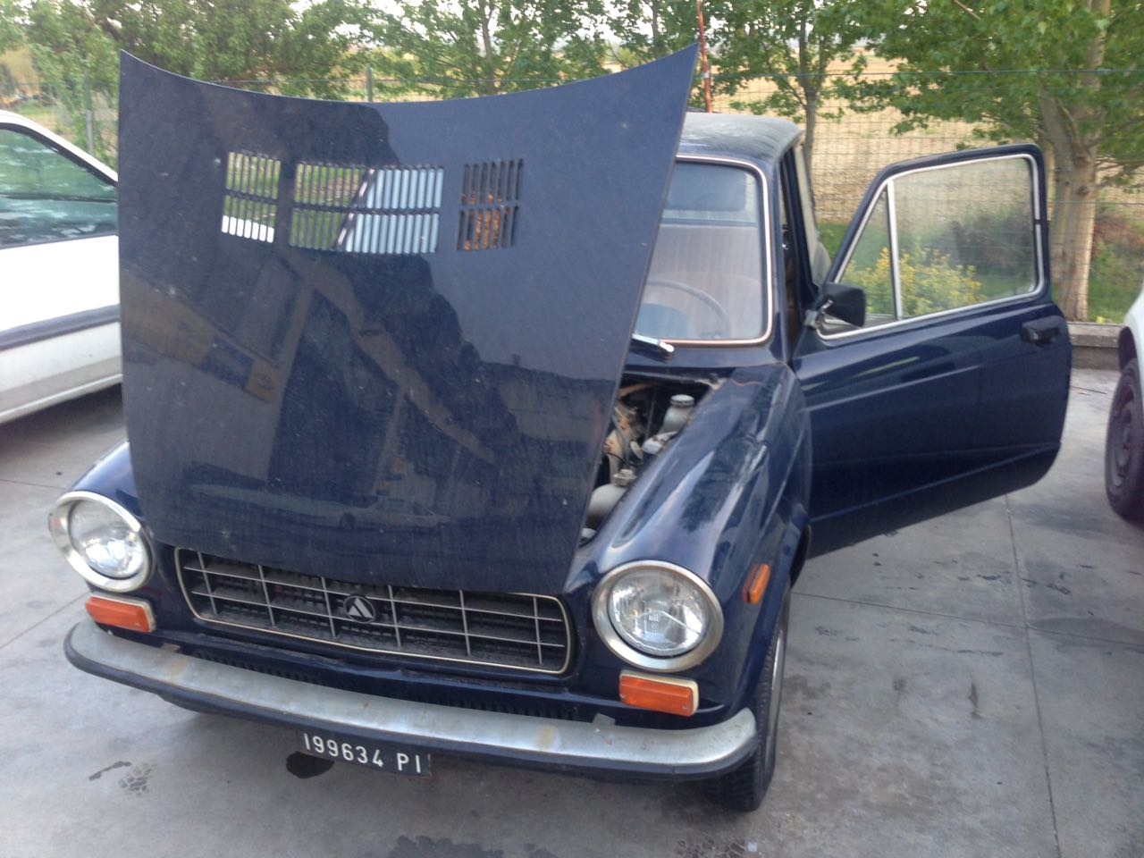 Autobianchi A112 cofano motore