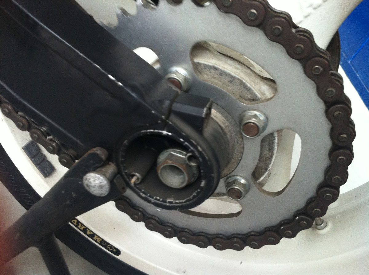 Gilera Supermono, telaio SP01 motore Bi4
