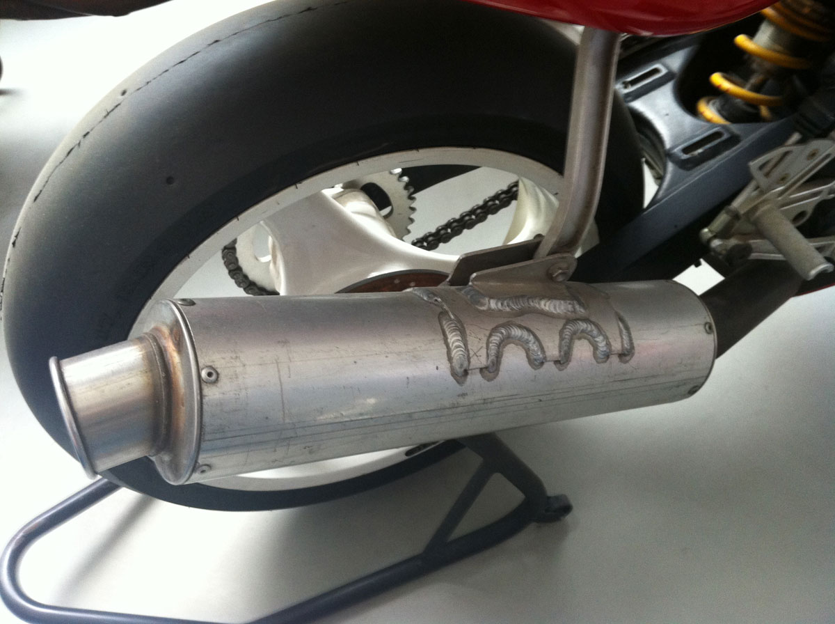 Gilera Supermono, telaio SP01 motore Bi4