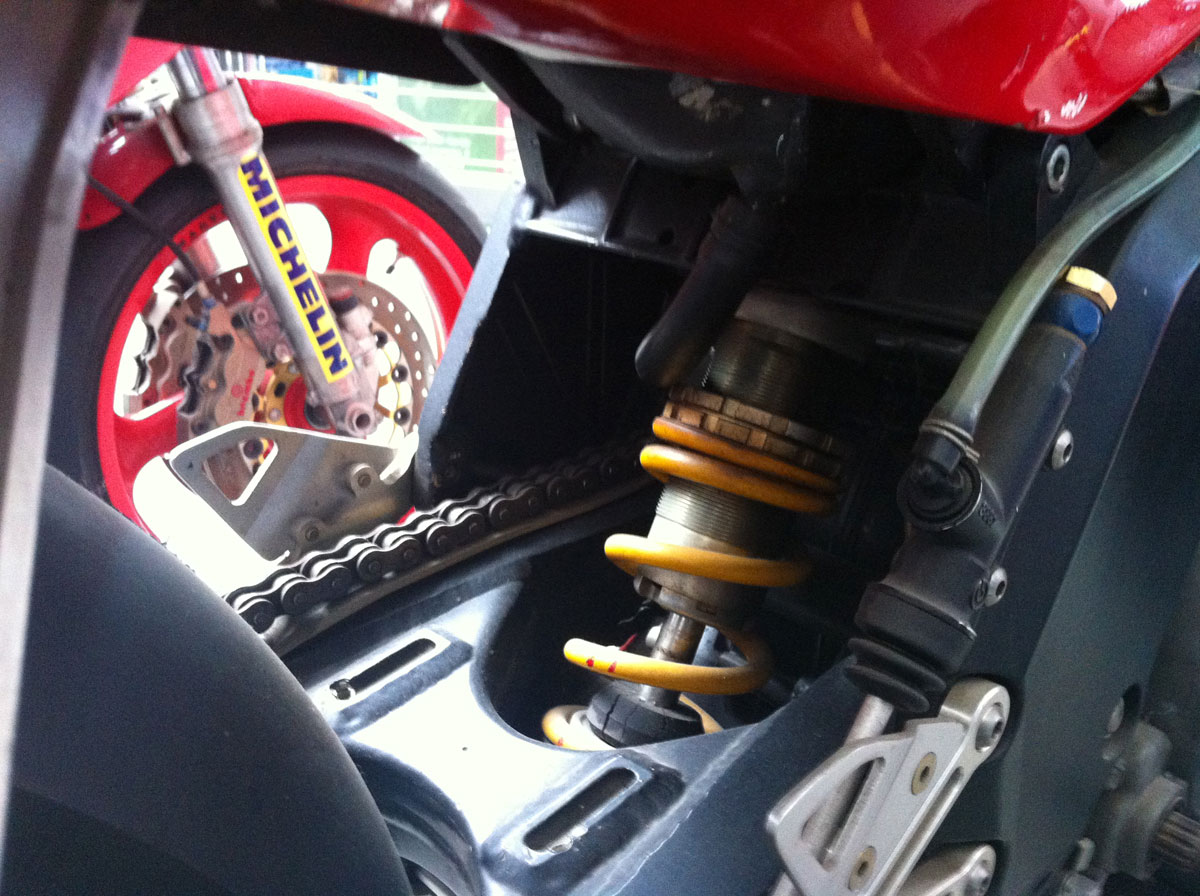Gilera Supermono, telaio SP01 motore Bi4
